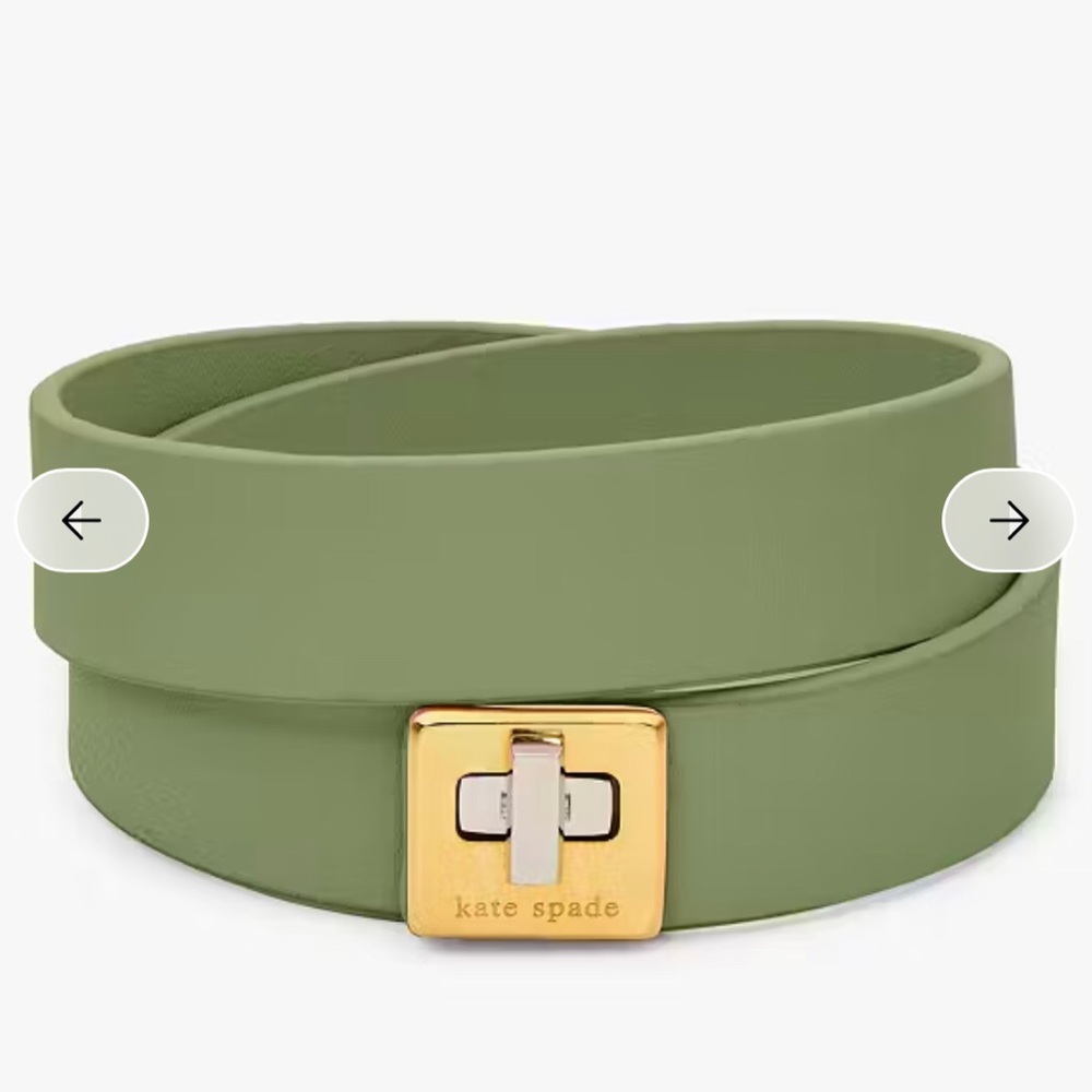 NWT Kate Spade Phoebe Leather Double Wrap Bracelet